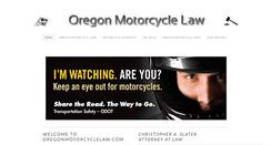 Desktop Screenshot of oregonmotorcyclelaw.com
